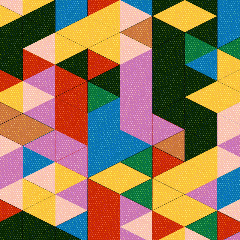 Colorful Cubes #9 static token preview