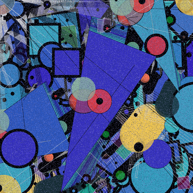 Kandinsky's mind #18 static token preview
