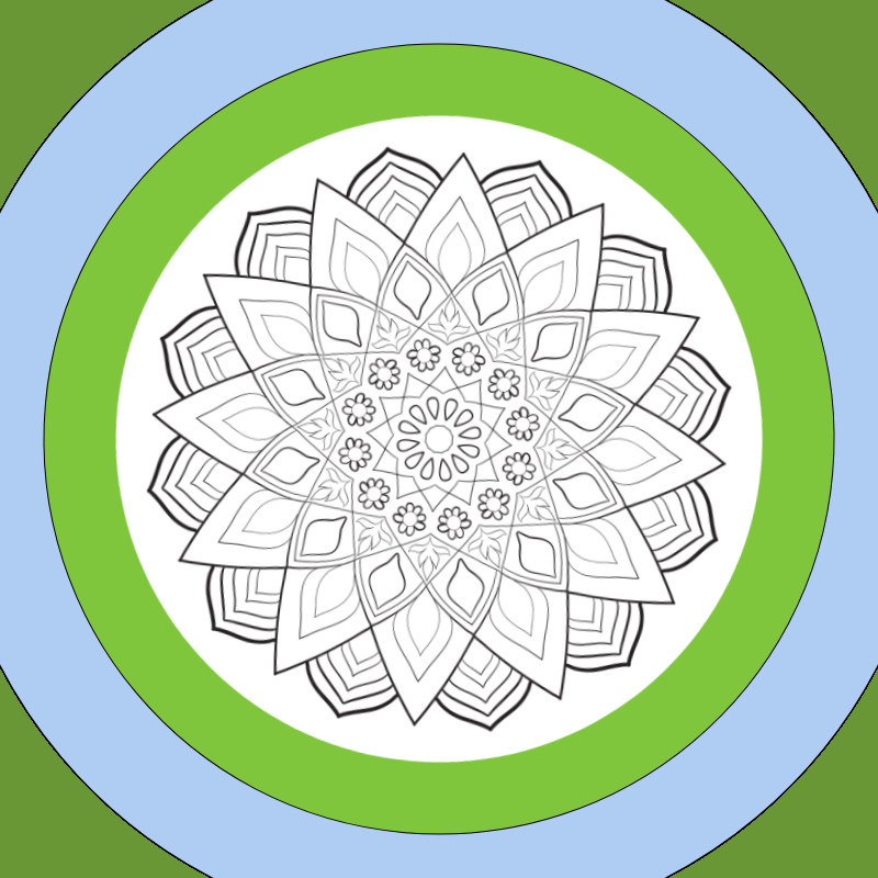 Hypnotic Mandala Series I #2 static token preview