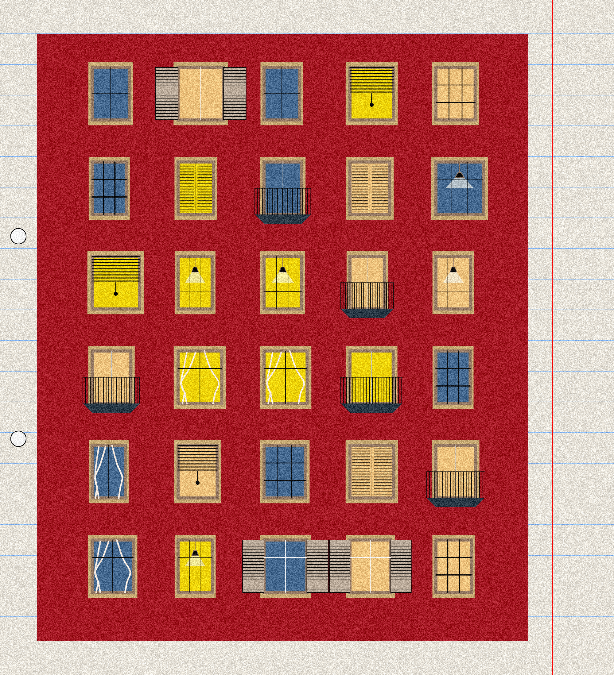 sketchbook page 9: windows #5 static token preview