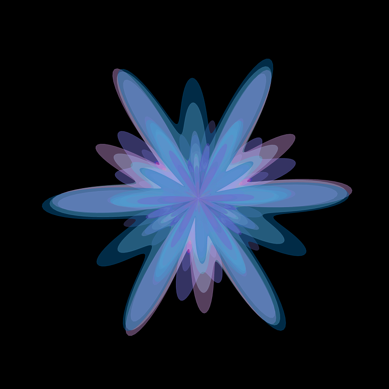 Blooming Flowers #8 static token preview