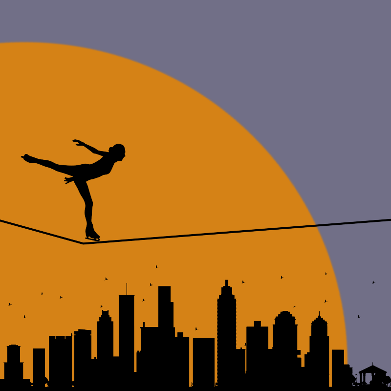 Dancing over the city #5 static token preview