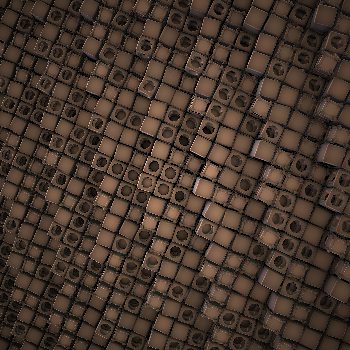 Tired Voxels #23 static token preview