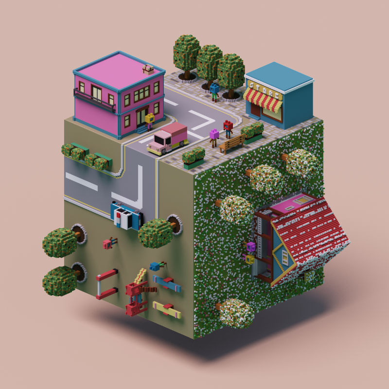 Isometreecity #117 static token preview