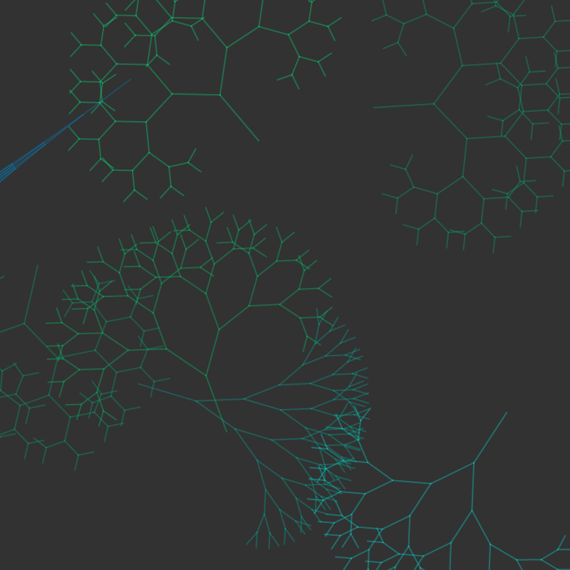 Fractal Swarm #4 static token preview