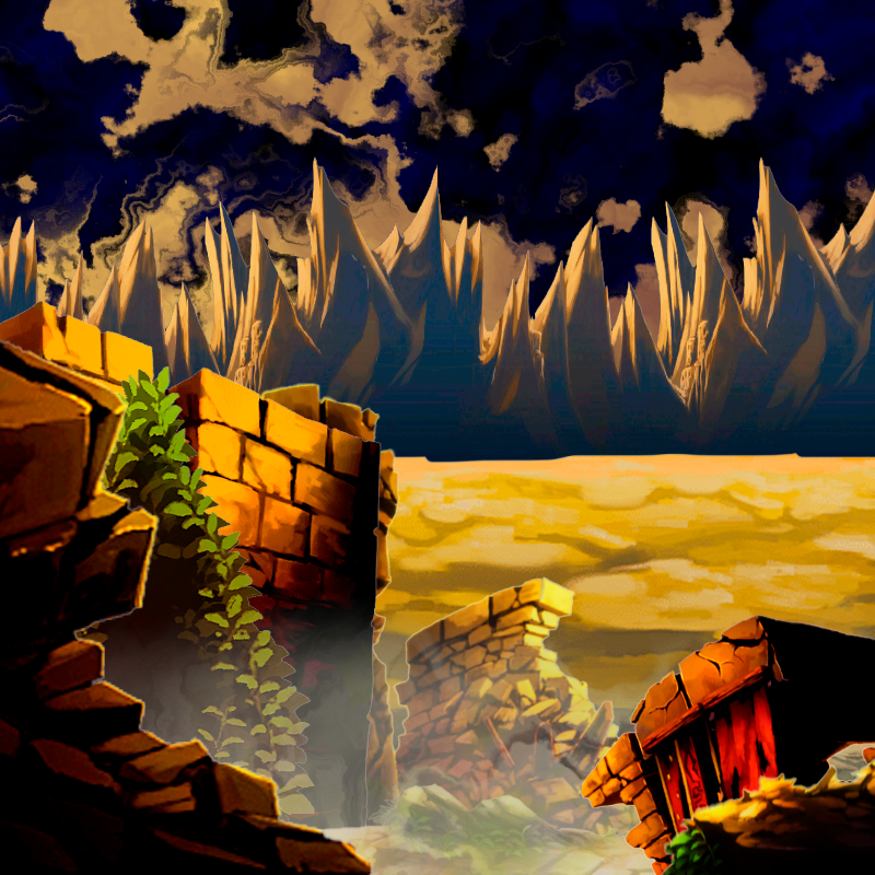 Desolated Landscapes #22 static token preview