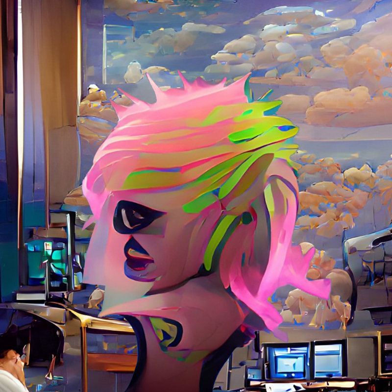 Female hack squad #7 static token preview