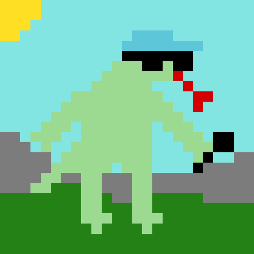 PIXEL TEZZY 1.0 #13 static token preview