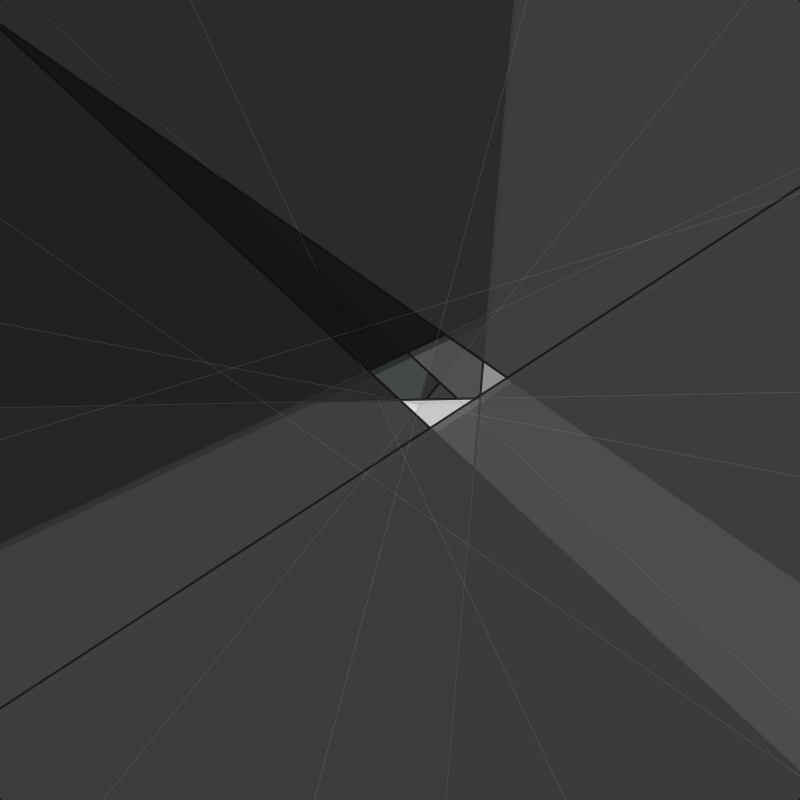 Inside the Shape grayscale #1 static token preview