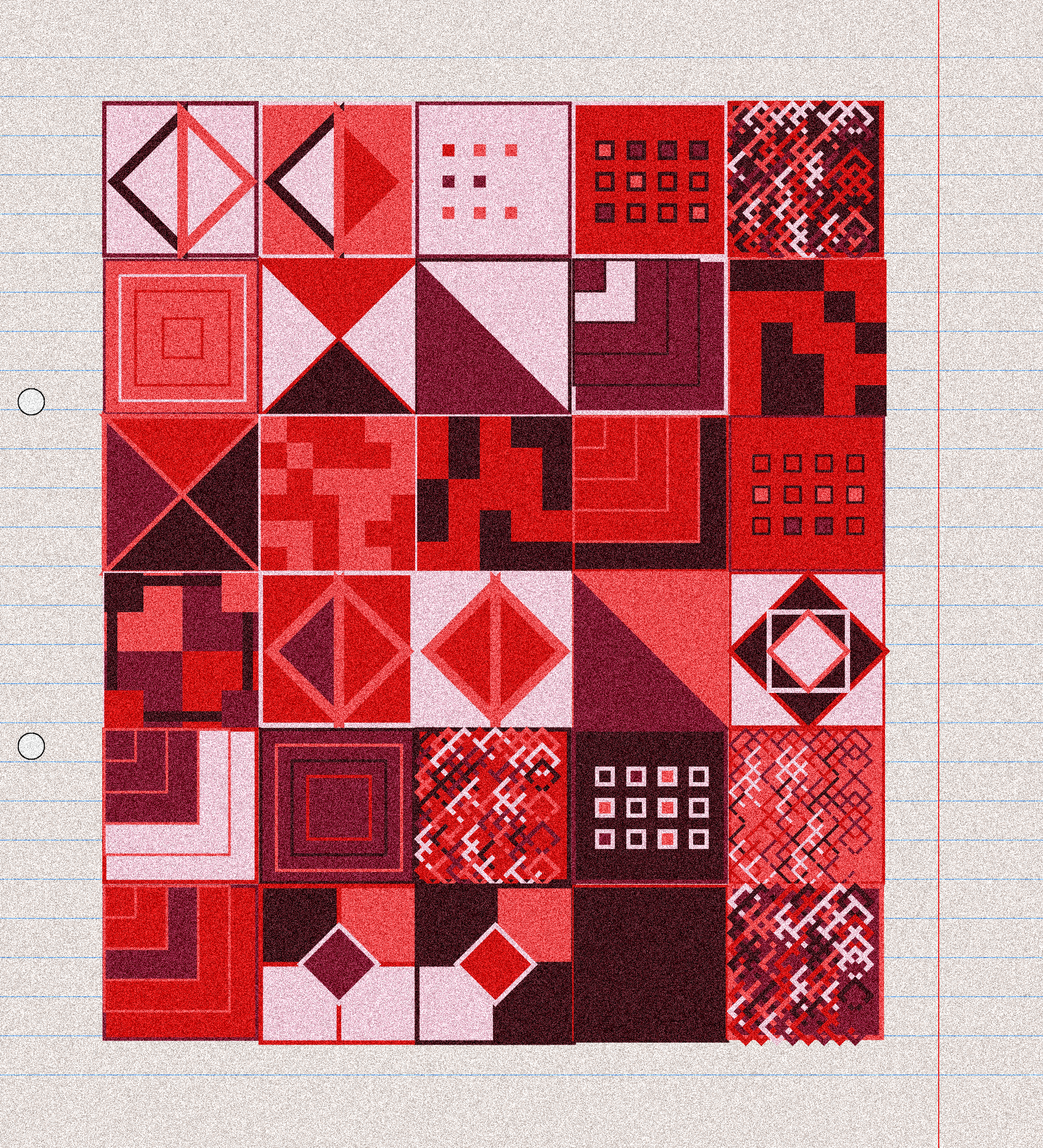 sketchbook page 8: annoying grid #7 static token preview