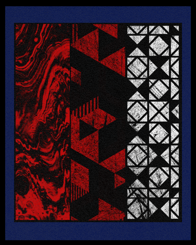 pattern art #red #16 static token preview