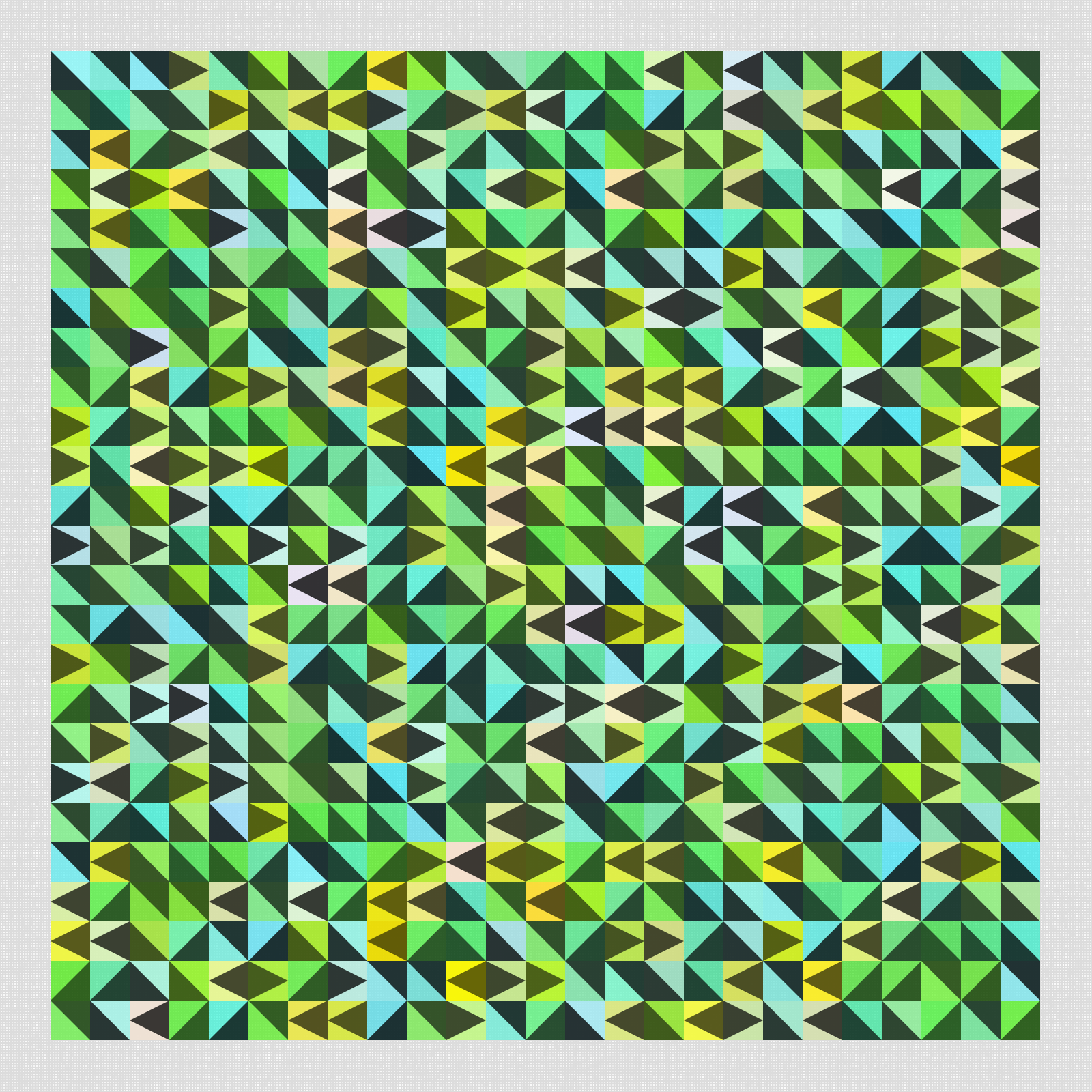 Triangle Pattern #3 static token preview