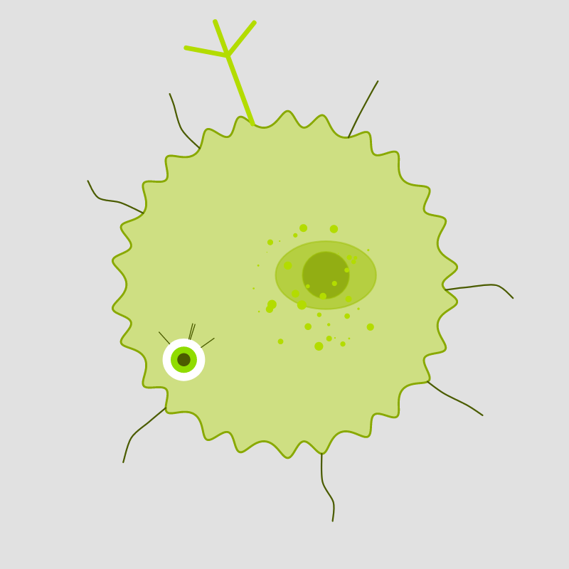 Virus generative #11 static token preview