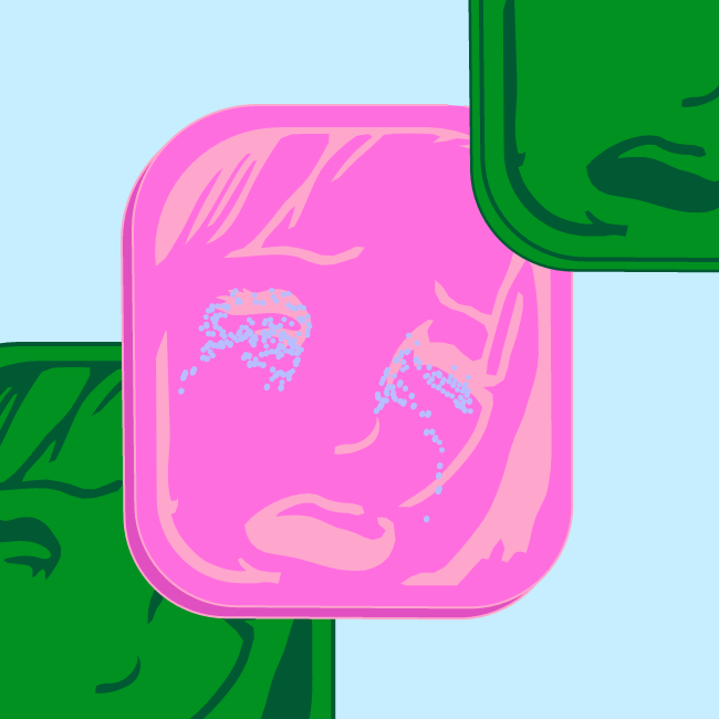 Card in the box "Crying girl" #11 static token preview