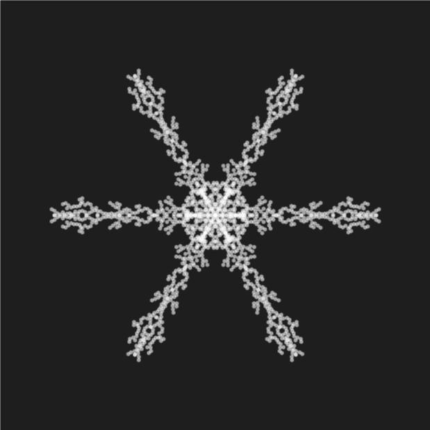 Winter Flower #7 static token preview