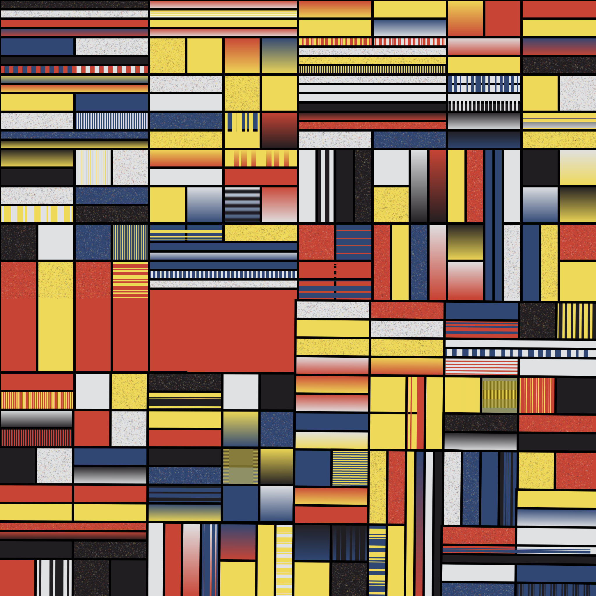 Agricultural Landscapes - Mondrian Edition #17 static token preview