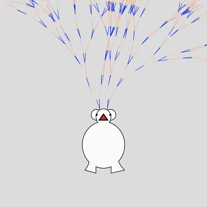 Peacocks #17 static token preview