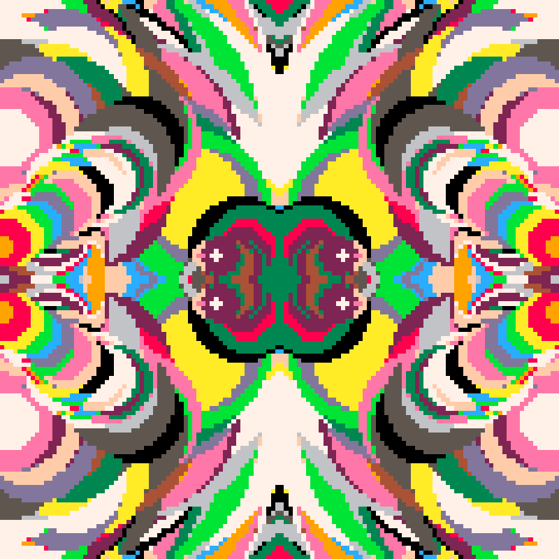 Rapid Psychedelic Inkblot Test Generator #17 static token preview