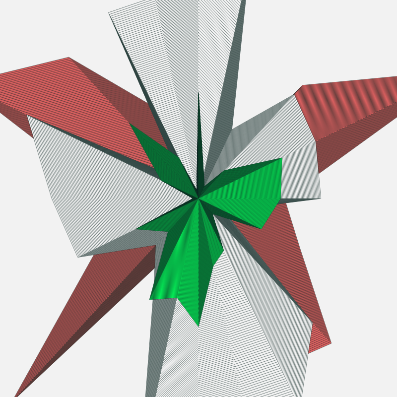 Jagged Star #23 static token preview