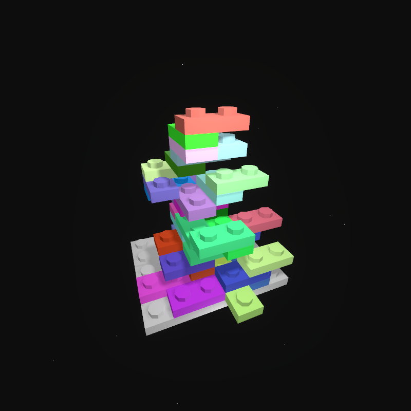 1x2 Tower Study #16 static token preview