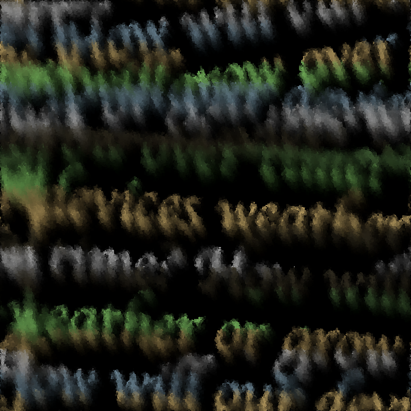 THE WORD AFTER US: An AI poetry unreading #23 static token preview