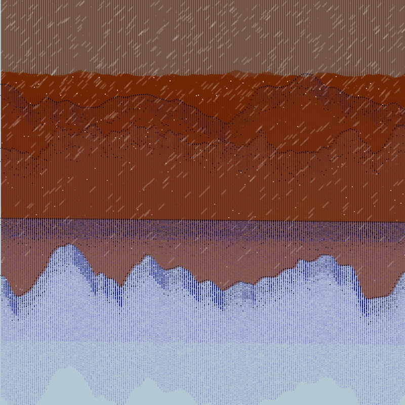 Glitched Mountains GT #232 static token preview