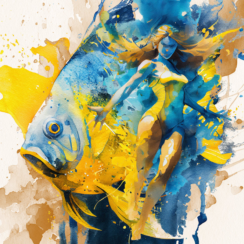 Artemis and Fish #14 static token preview