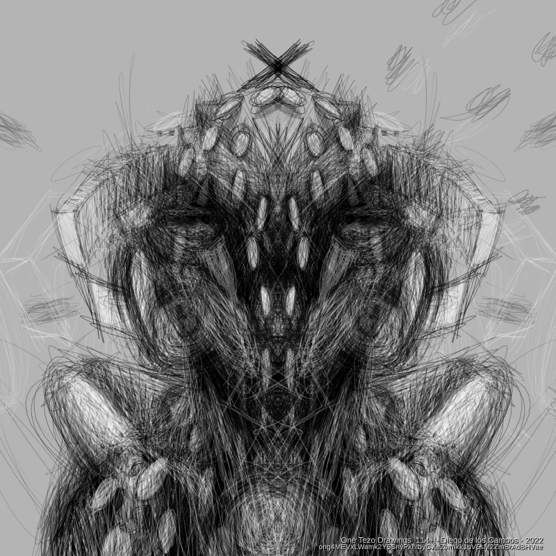 One Tezo Drawings_114+ #20 static token preview