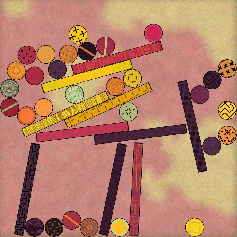 Collisions: Art plus Physics #3 static token preview
