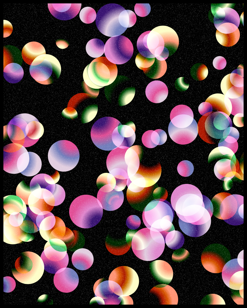 Space Bubbles (re) #1 static token preview