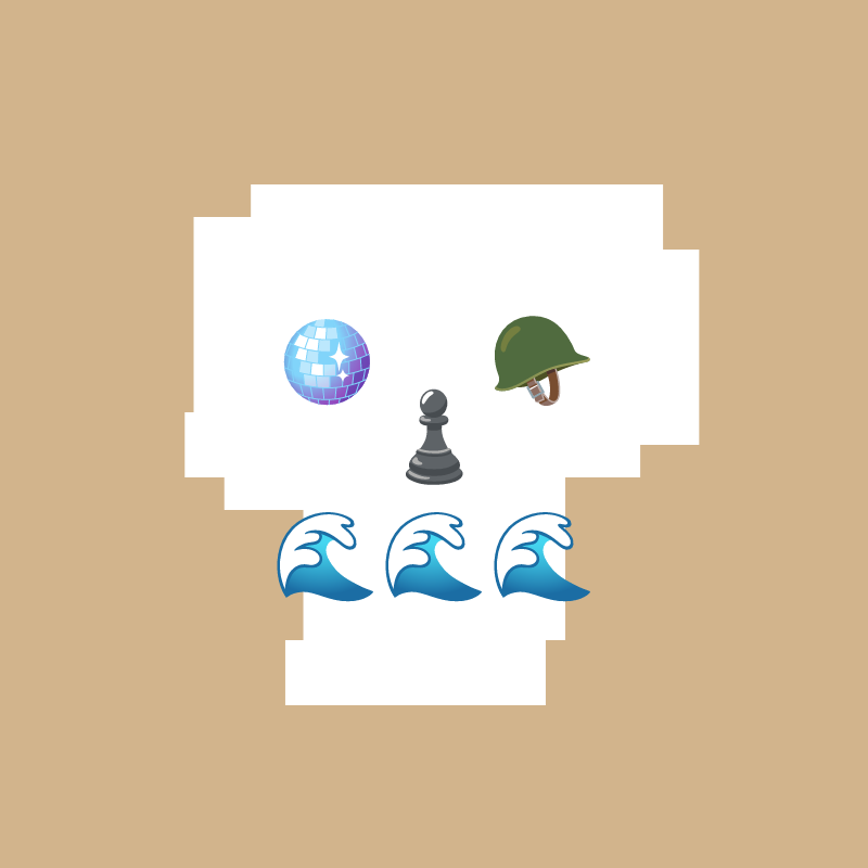 Not Skull #21 static token preview