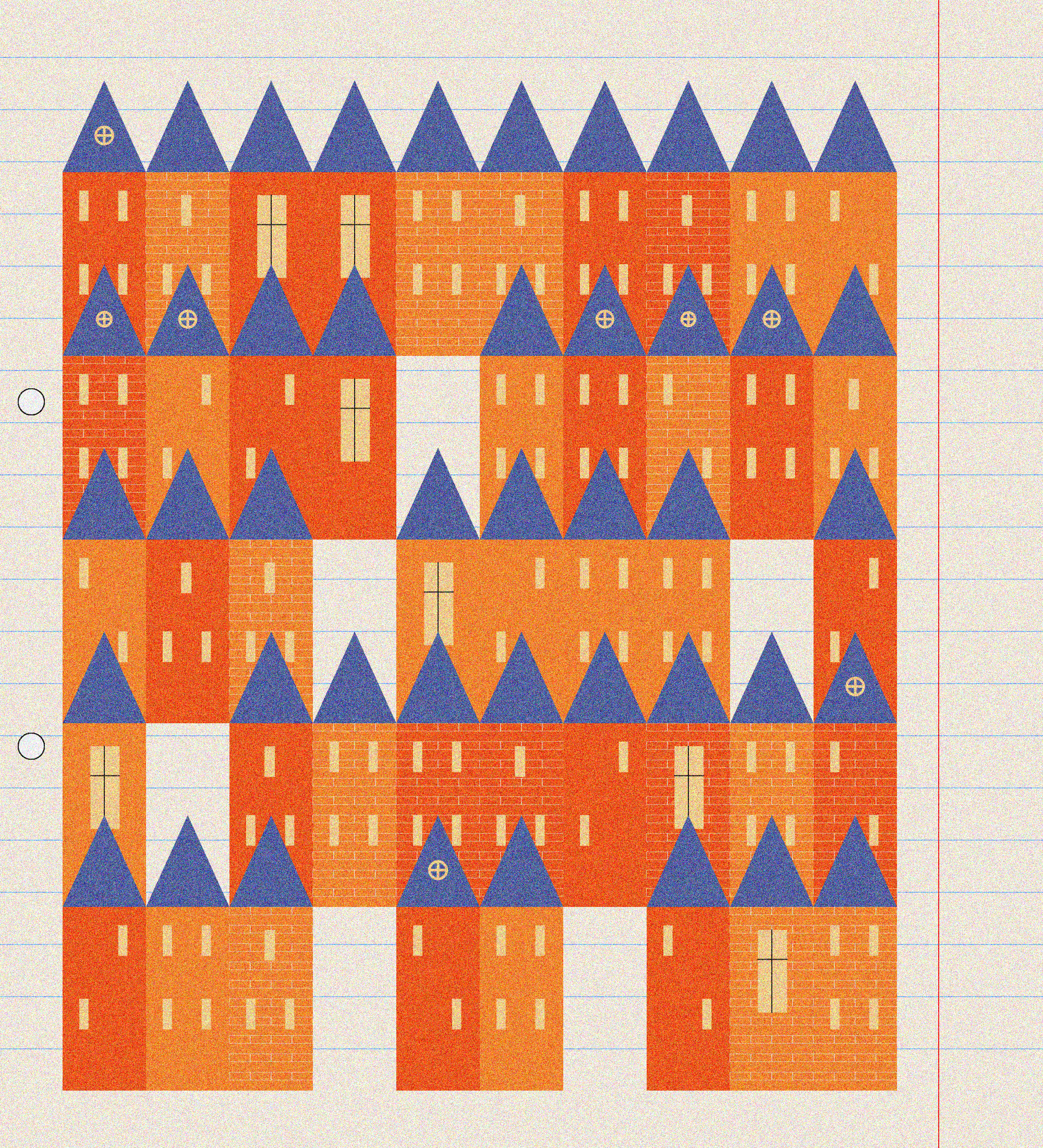 sketchbook page 7: neighbourhoods #14 static token preview