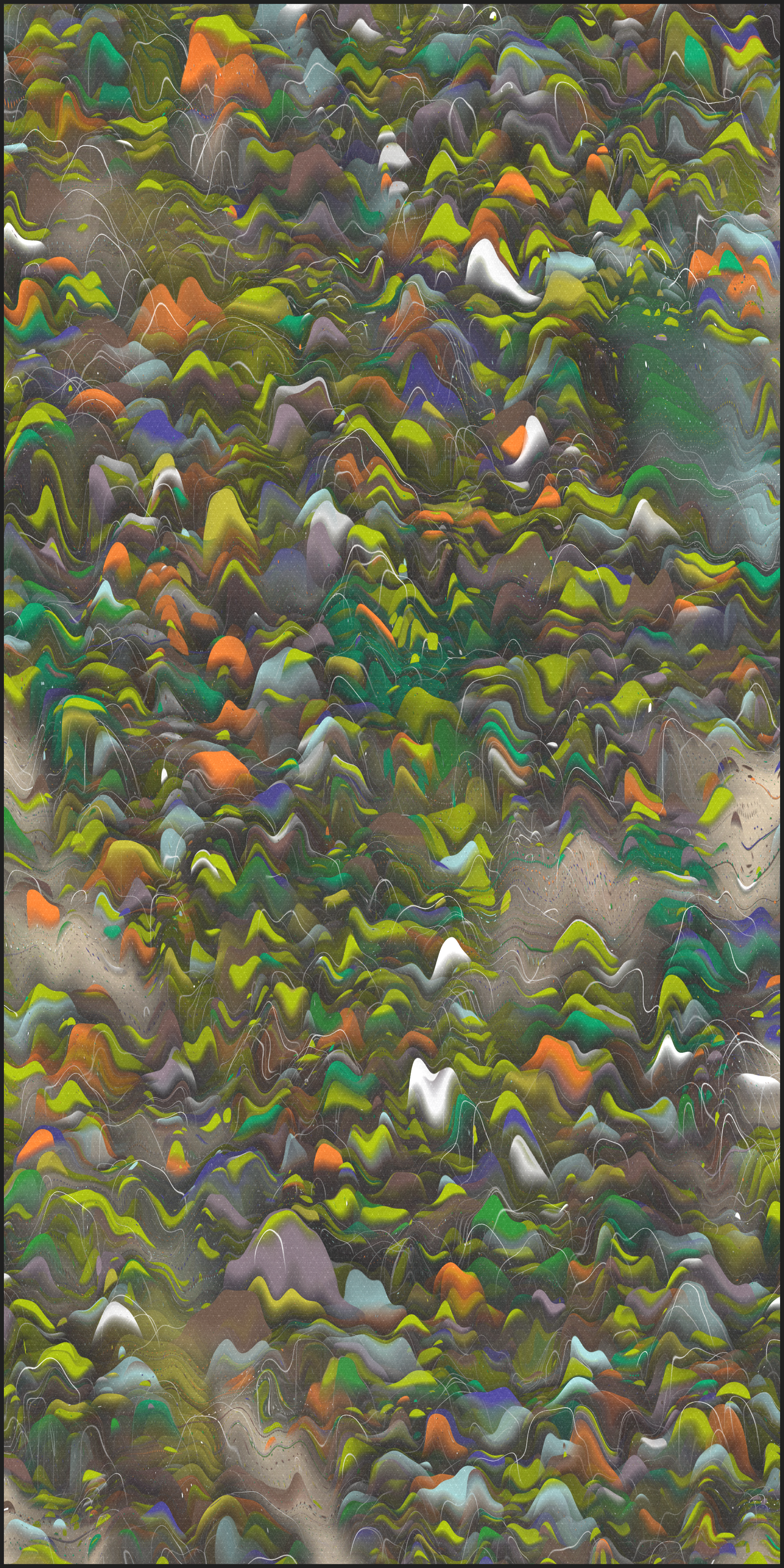 晩夏の山岳 Mountains in Late Summer #11 static token preview