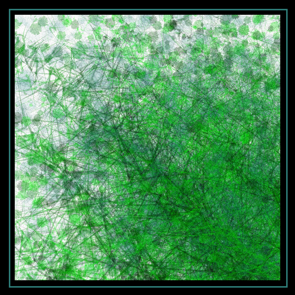 Abstract painting - vegetation #19 static token preview