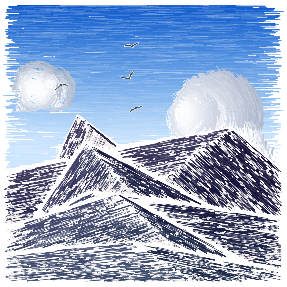 Mount Doodle #14 static token preview