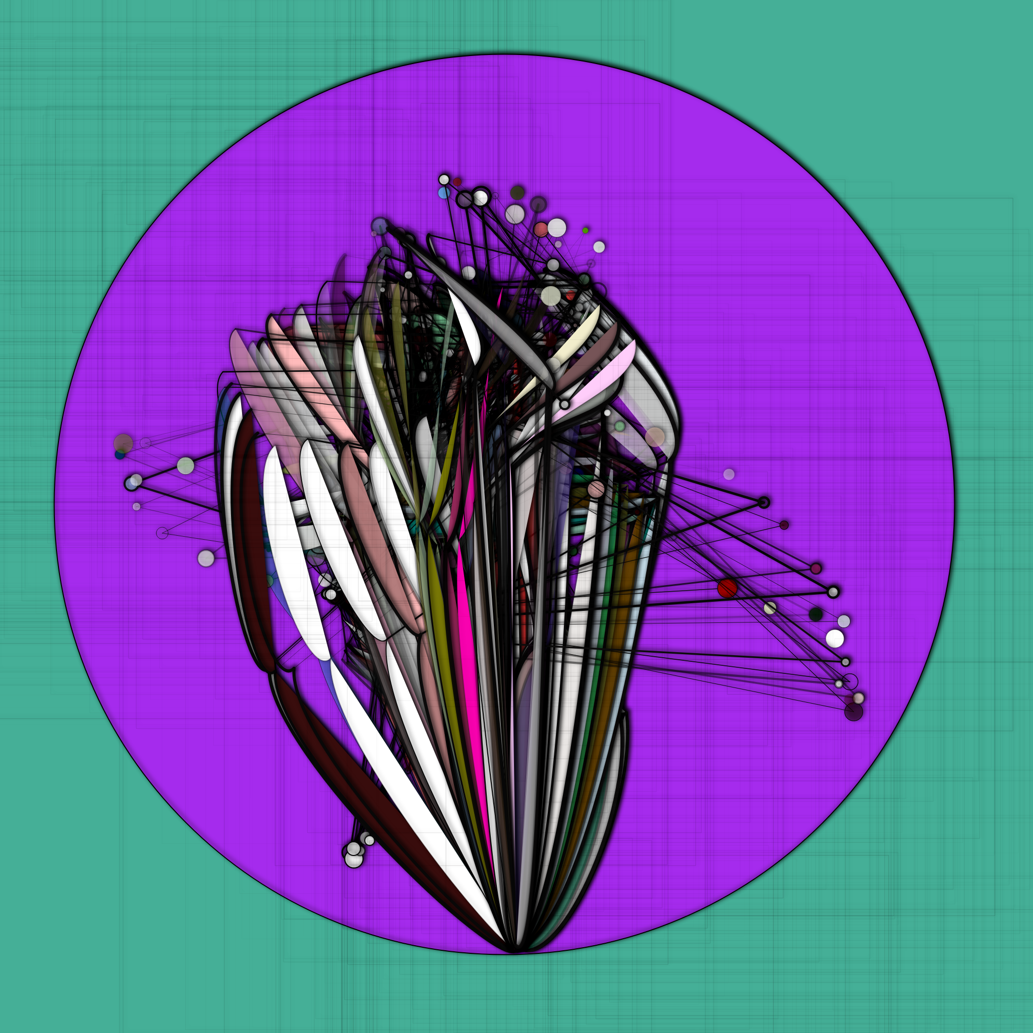 Geometric Bouquet #5 static token preview