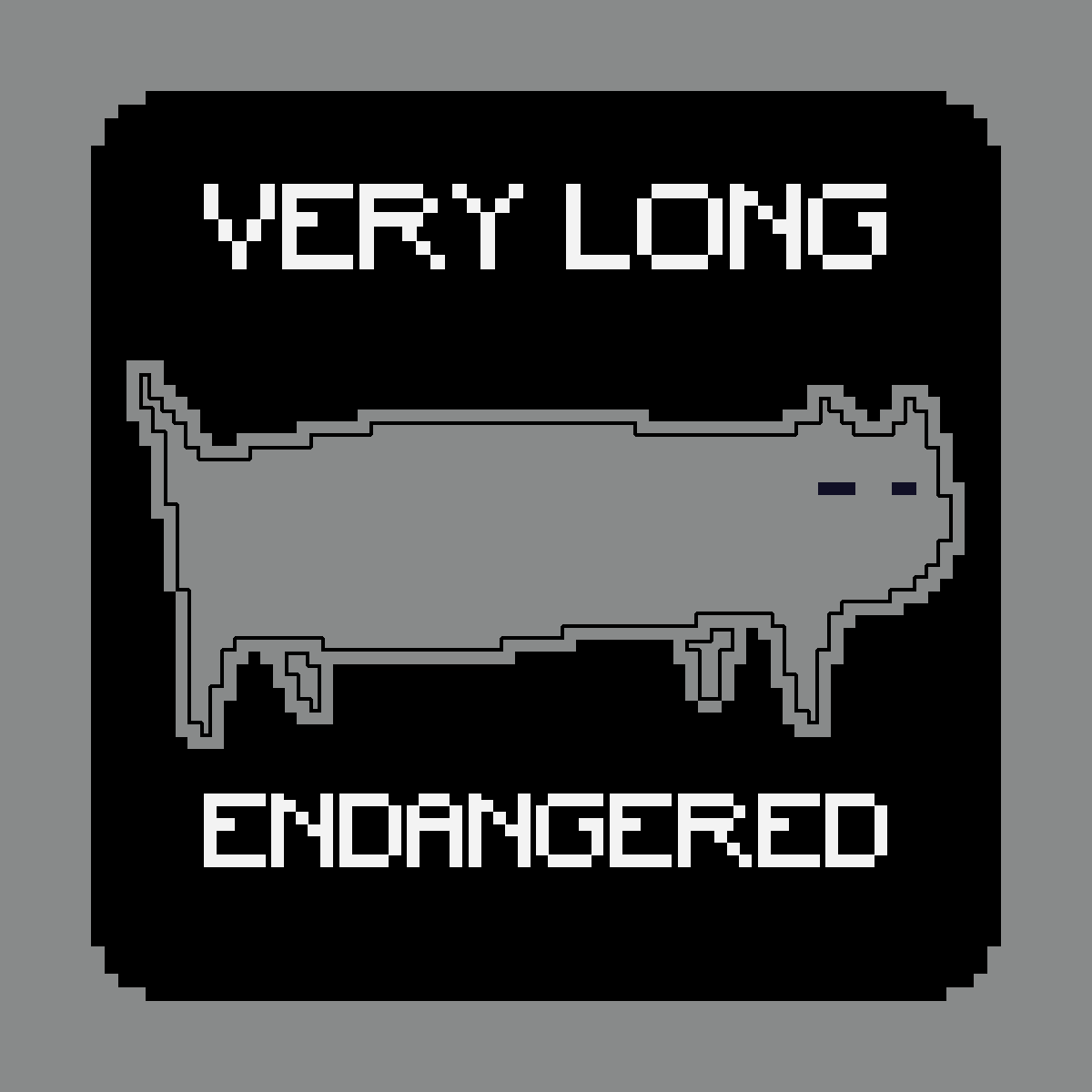 VERY LONG ENDANGERED CAT #8 static token preview