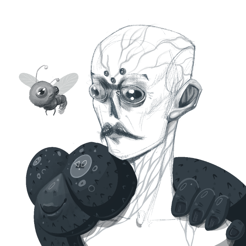 Sketch Dudes #1 static token preview