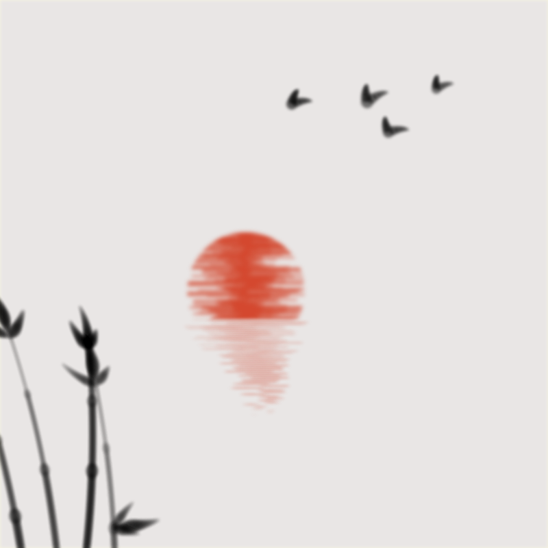 Sunset on Water #13 static token preview
