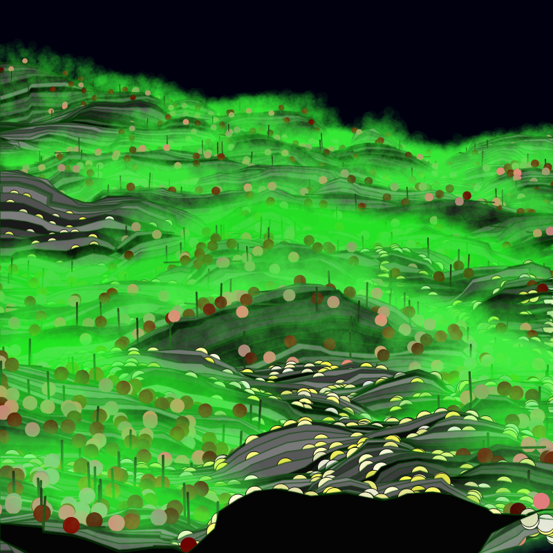 Alien Landscape #9 static token preview