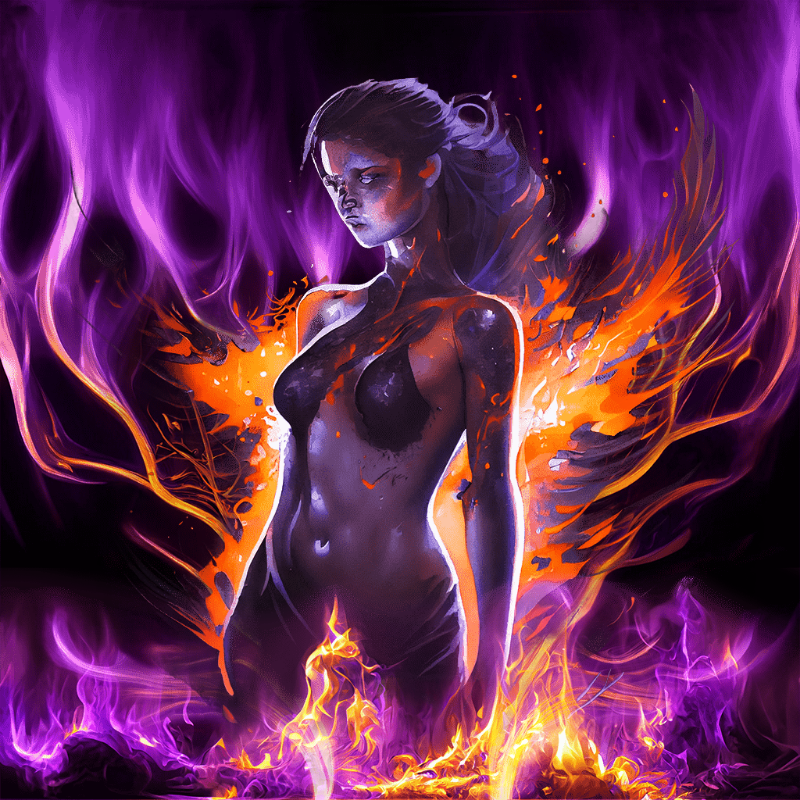 Purple Hestia #11 static token preview