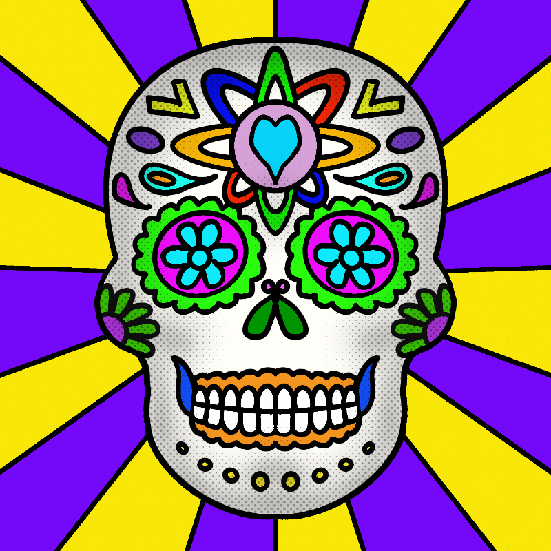Sugar Skulls #4 static token preview