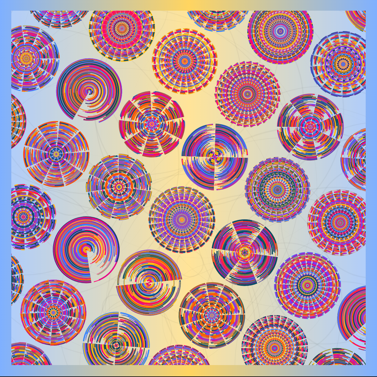 Kaleidoarcs #23 static token preview