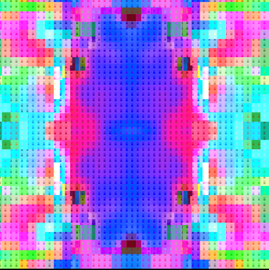 Magical Pixelated Kaleidoscope #19 static token preview