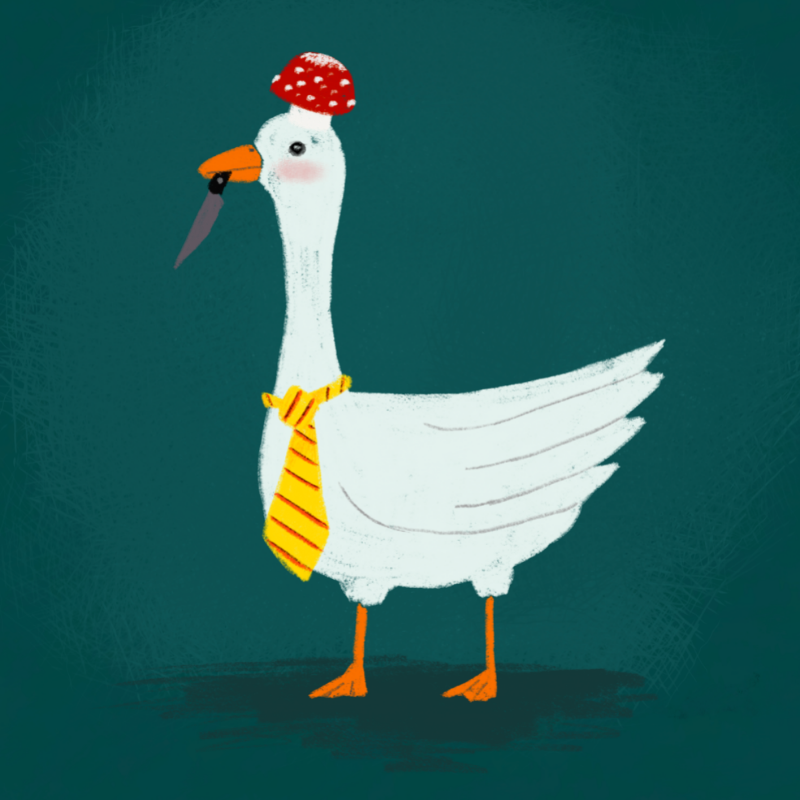 Silly Goose #105 static token preview