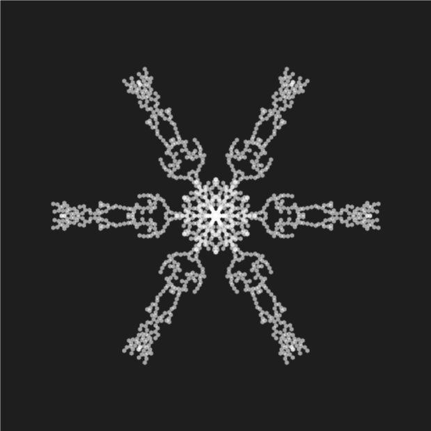 Winter Flower #3 static token preview