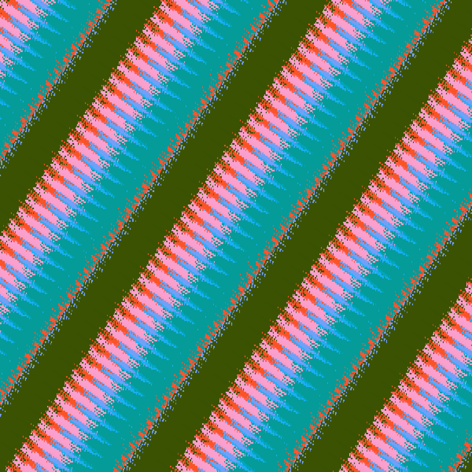 Dithered Stripes #21 static token preview