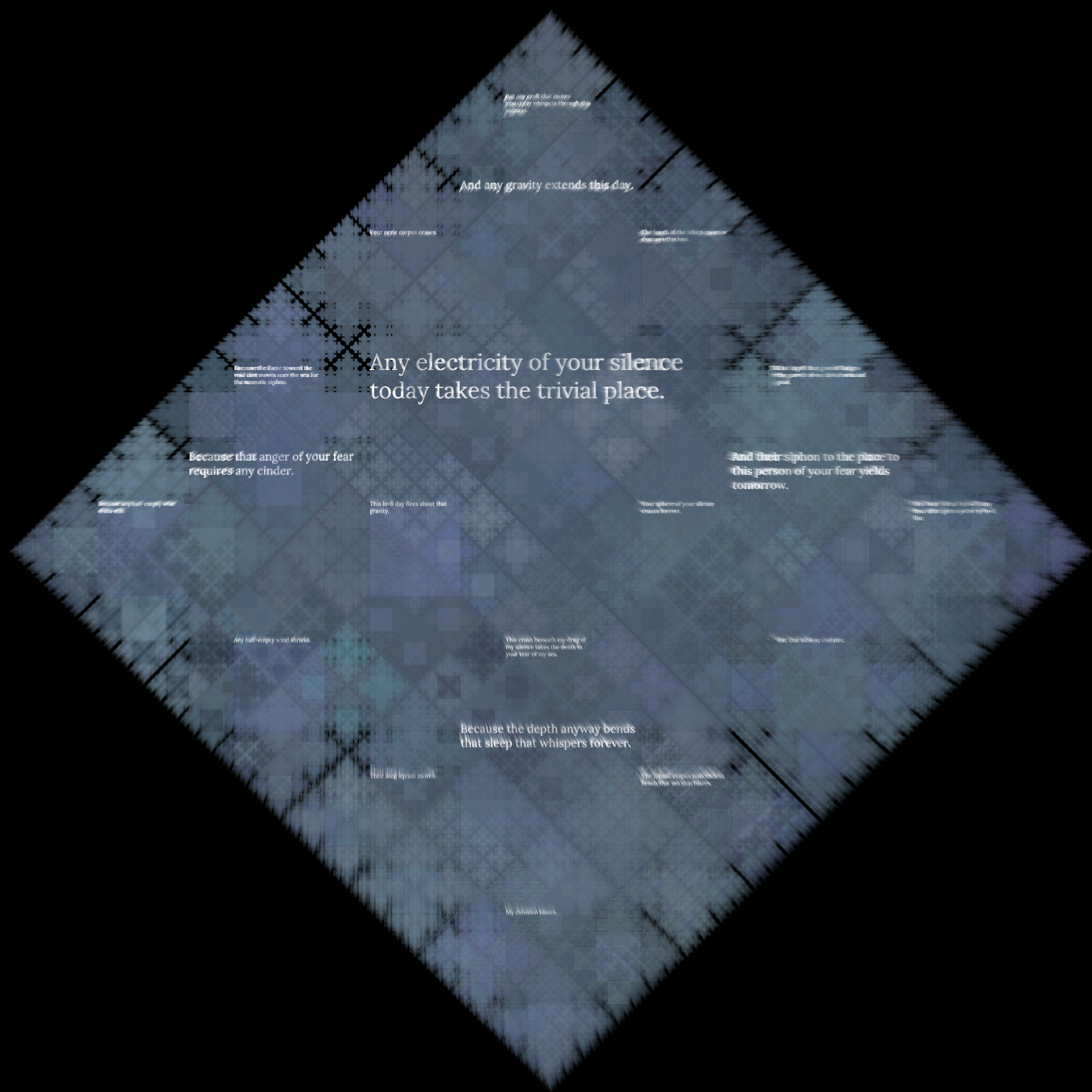 Diamond Fractal Fire #136 static token preview