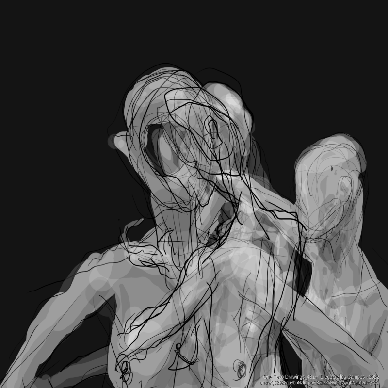 One Tezo Drawings_481+ #3 static token preview