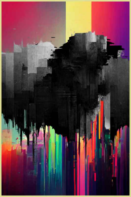 Glitched #8 static token preview